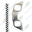 650.1008027 Прокладка выпускного коллектора сталь С/Ф; L=275; 4отв.ф11 ЯМЗ-650,dCi 11 RVI Kerax (2000-2020); (1 слой) ПК Композит